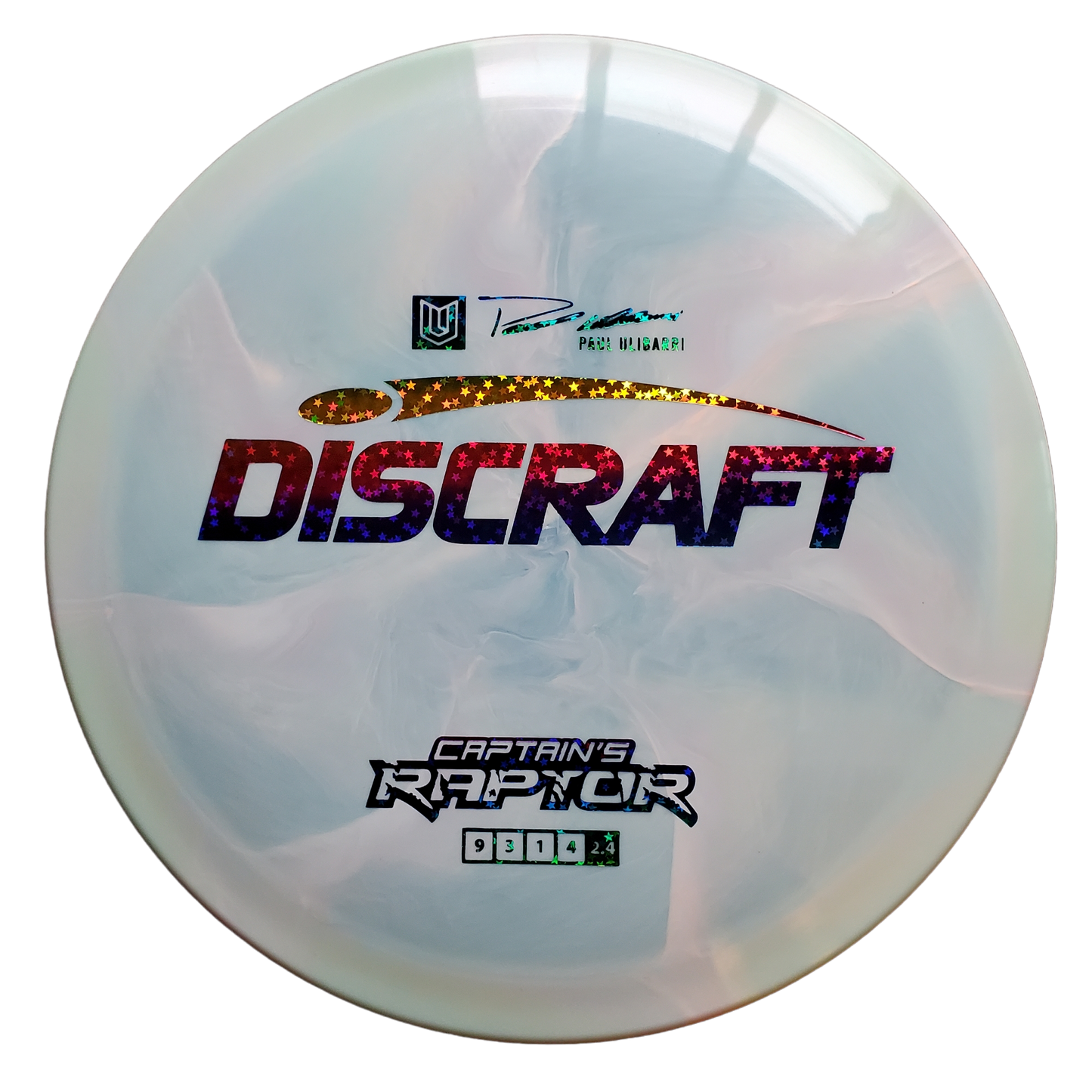 Discraft Paul Ulibarri ESP Swirly Captain's Raptor