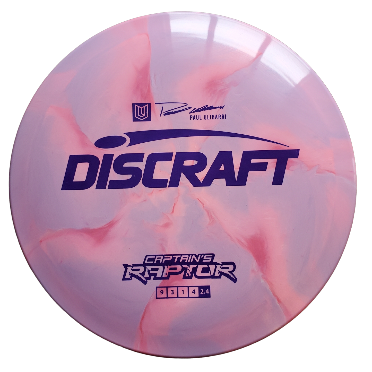 Discraft Paul Ulibarri ESP Swirly Captain's Raptor