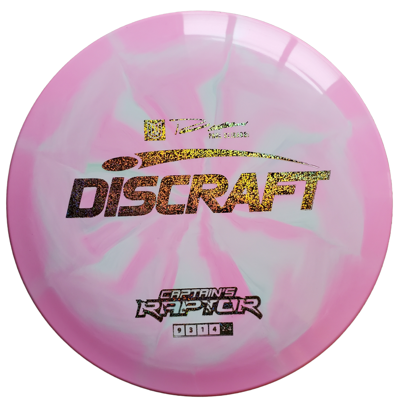 Discraft Paul Ulibarri ESP Swirly Captain's Raptor