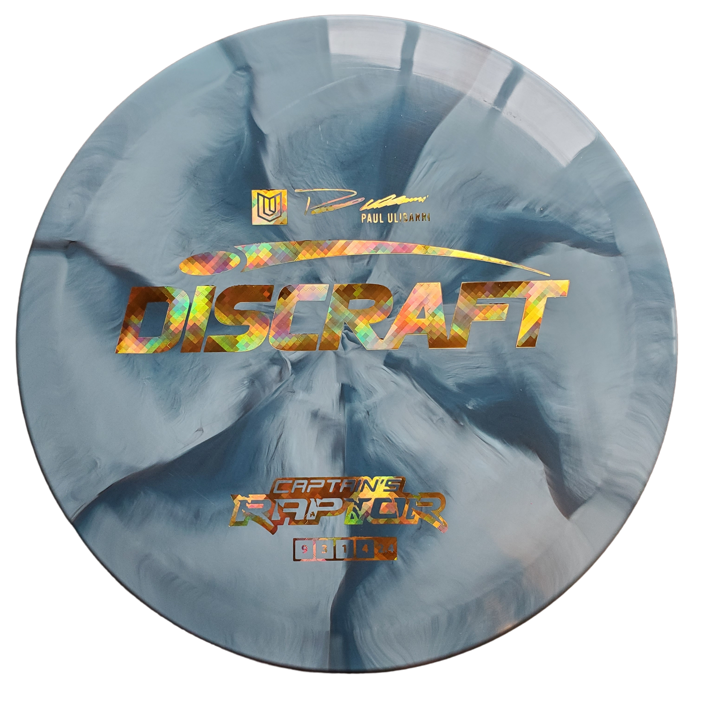 Discraft Paul Ulibarri ESP Swirly Captain's Raptor