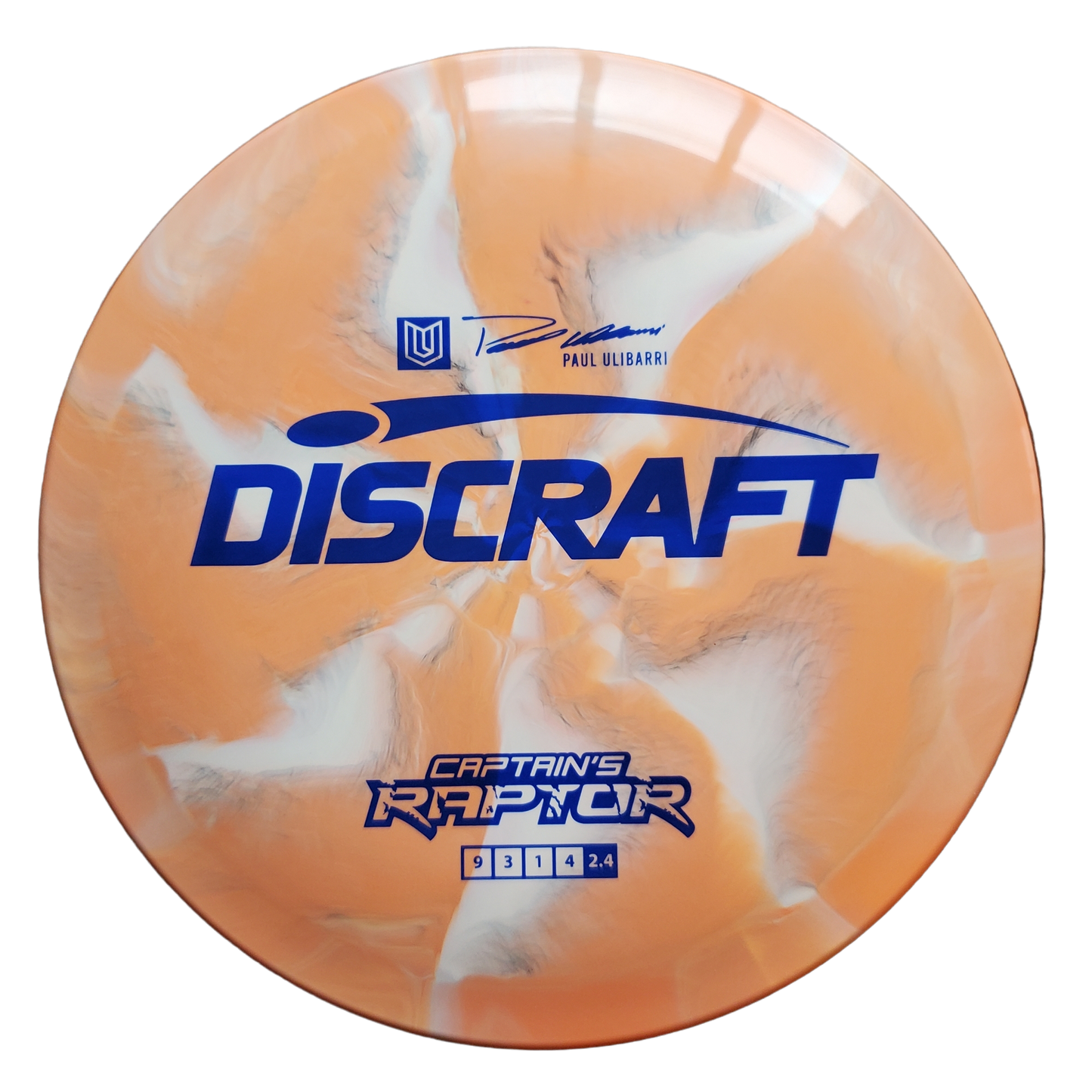 Discraft Paul Ulibarri ESP Swirly Captain's Raptor