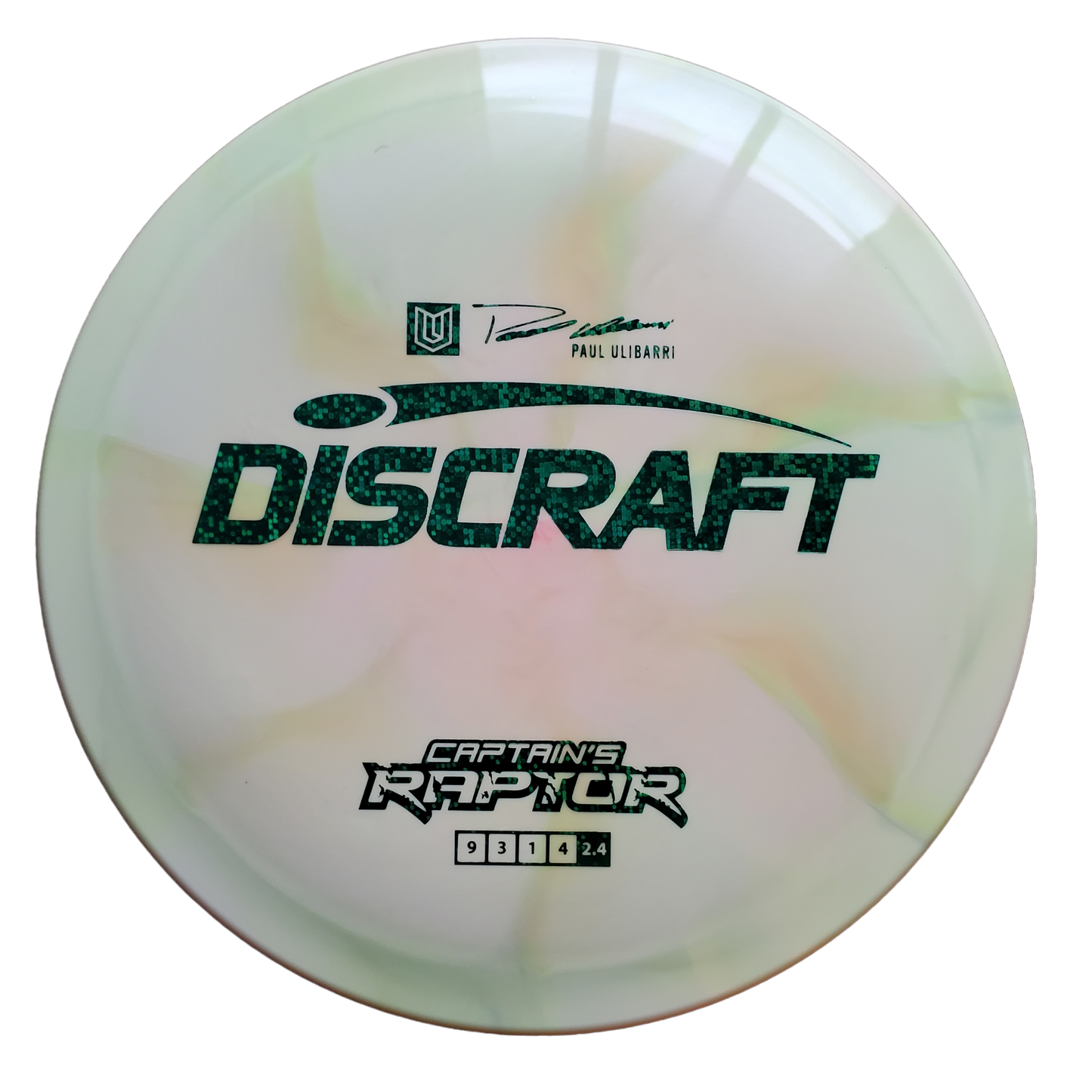 Discraft Paul Ulibarri ESP Swirly Captain's Raptor