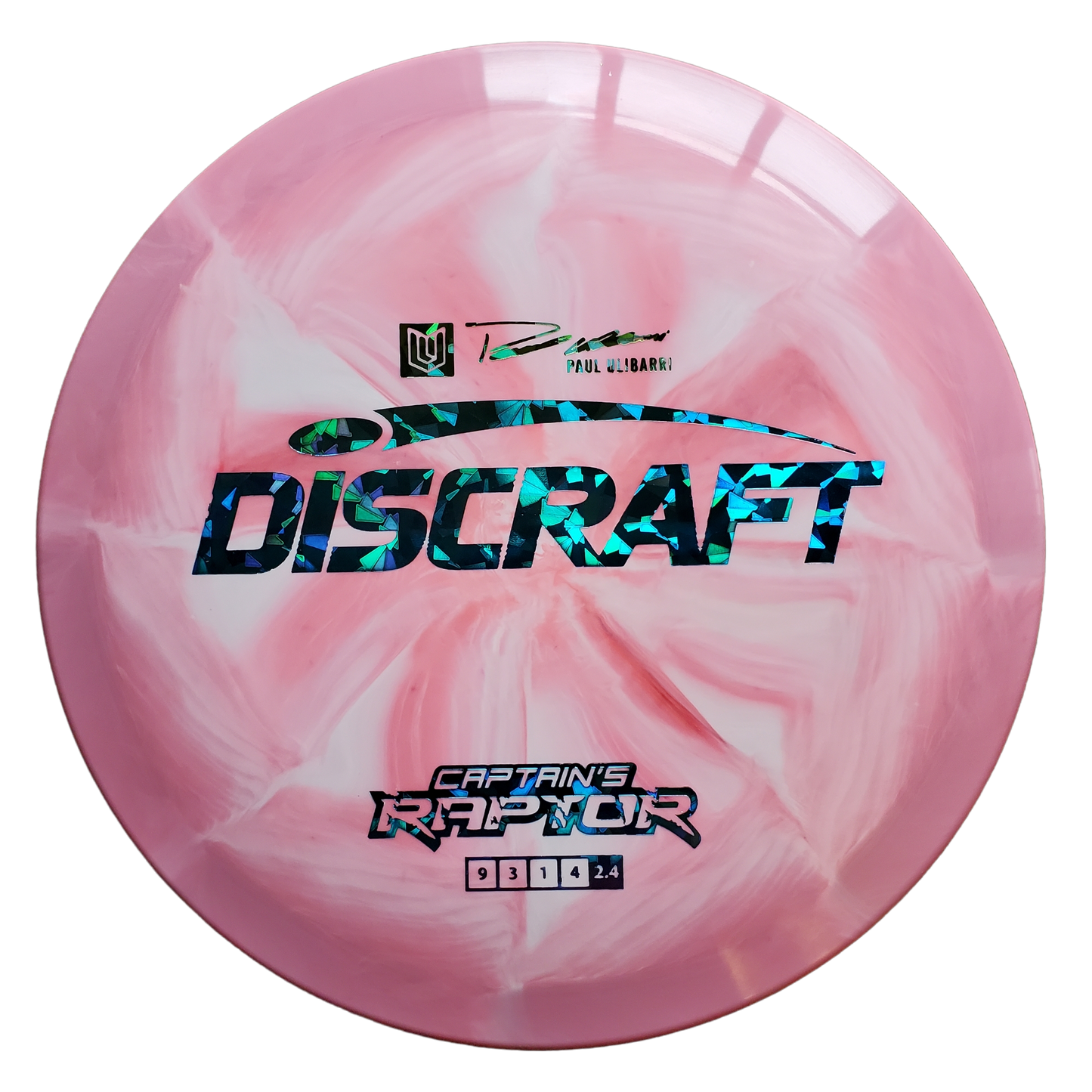 Discraft Paul Ulibarri ESP Swirly Captain's Raptor