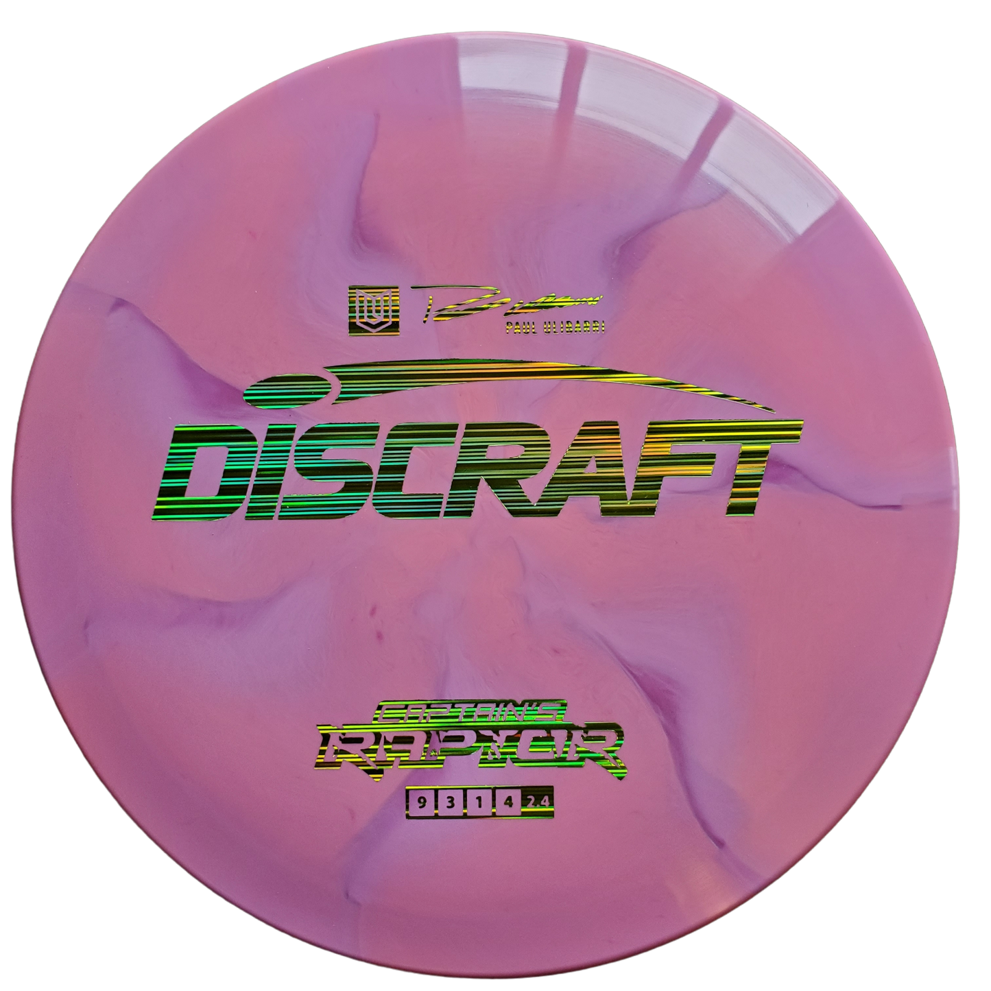 Discraft Paul Ulibarri ESP Swirly Captain's Raptor