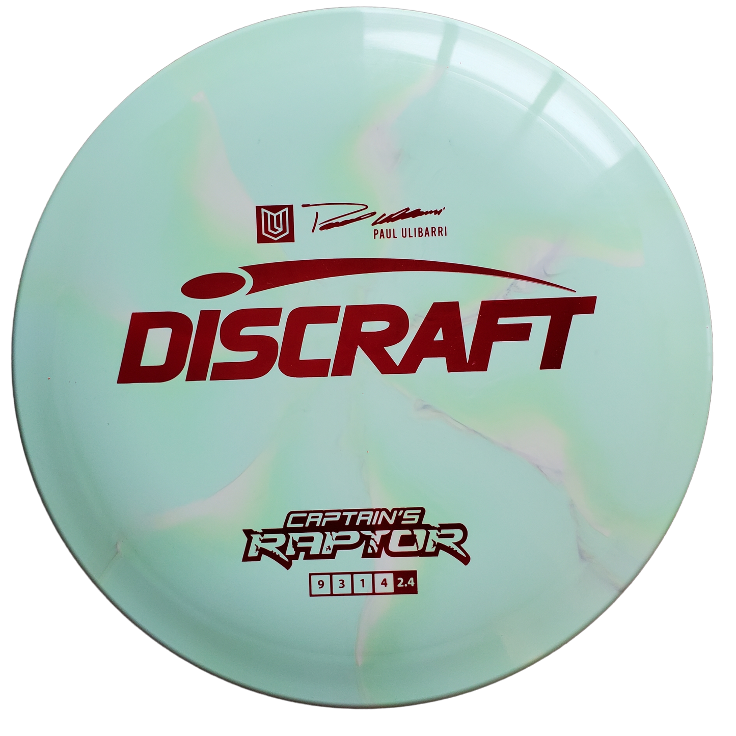 Discraft Paul Ulibarri ESP Swirly Captain's Raptor