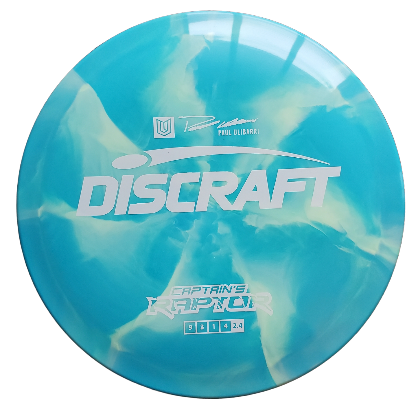 Discraft Paul Ulibarri ESP Swirly Captain's Raptor