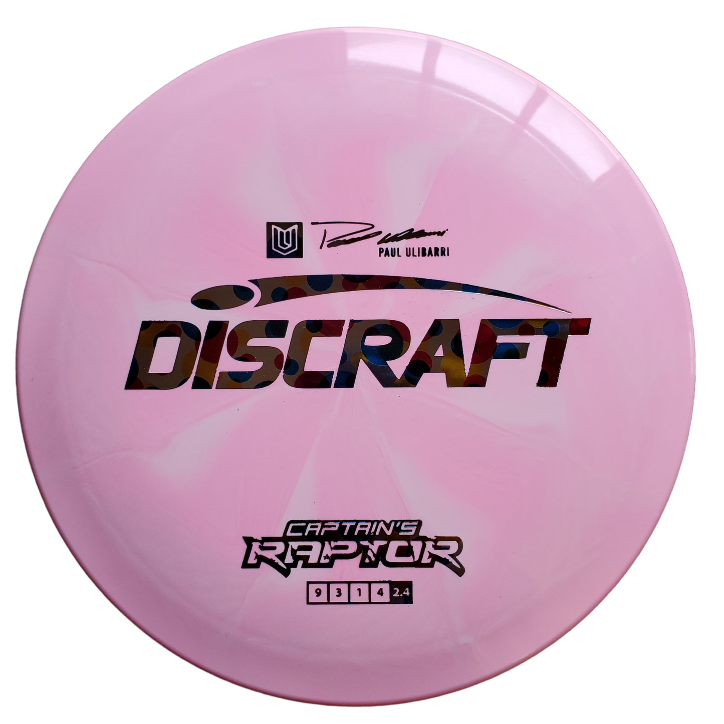 Discraft Paul Ulibarri ESP Swirly Captain's Raptor