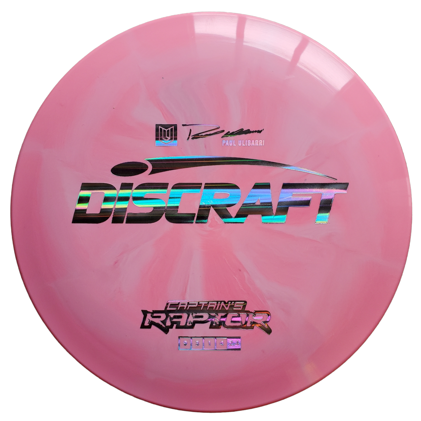 Discraft Paul Ulibarri ESP Swirly Captain's Raptor