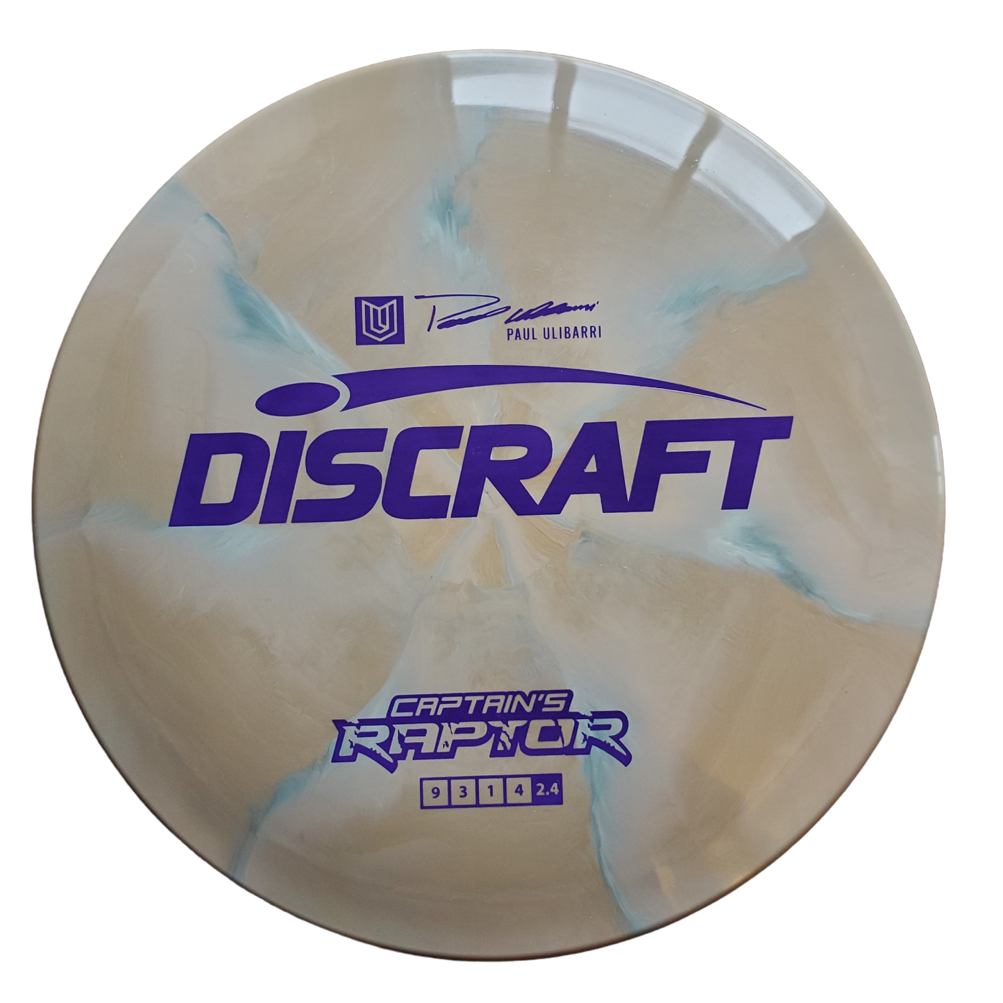 Discraft Paul Ulibarri ESP Swirly Captain's Raptor