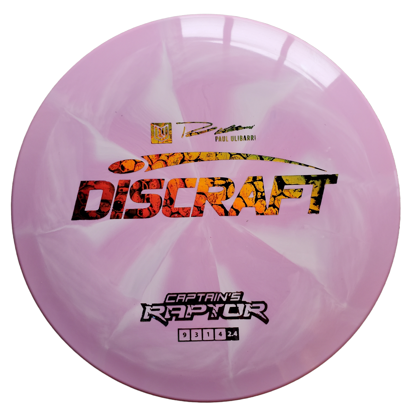 Discraft Paul Ulibarri ESP Swirly Captain's Raptor