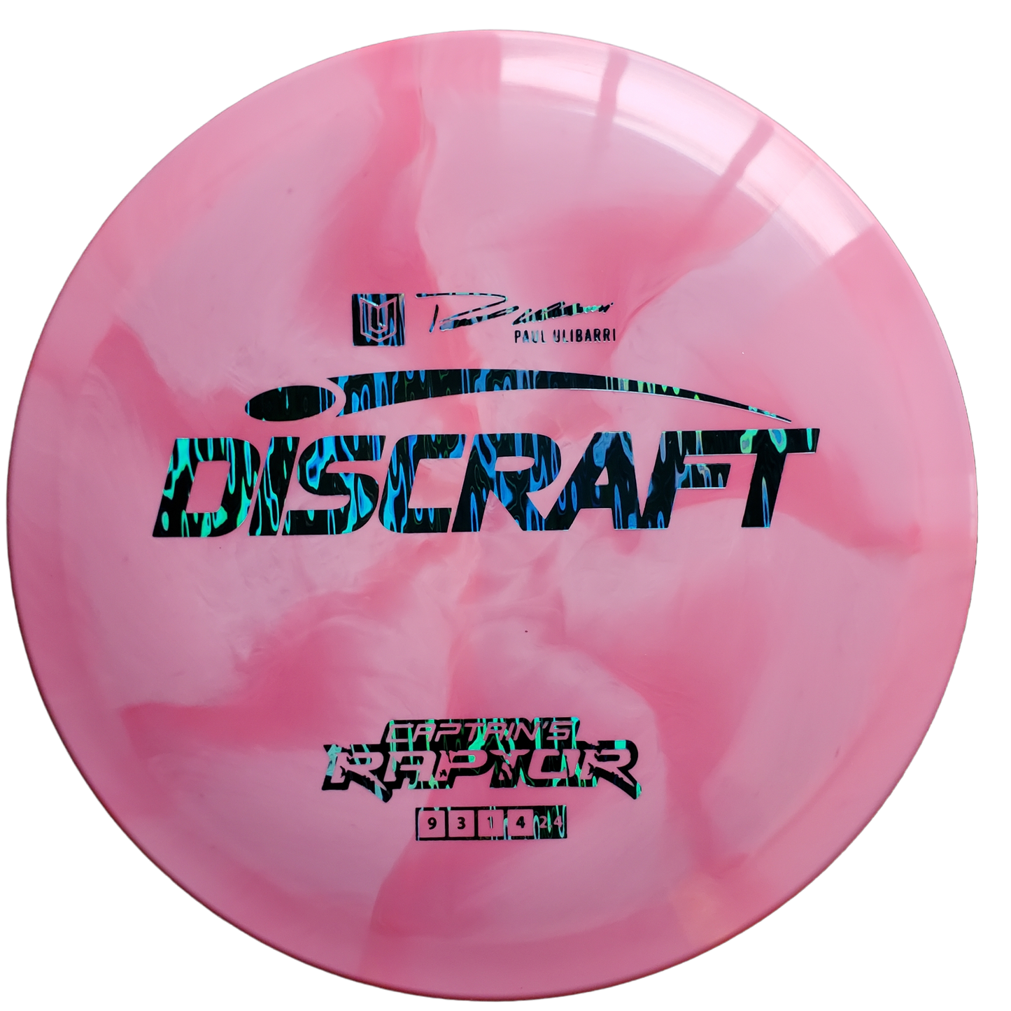 Discraft Paul Ulibarri ESP Swirly Captain's Raptor