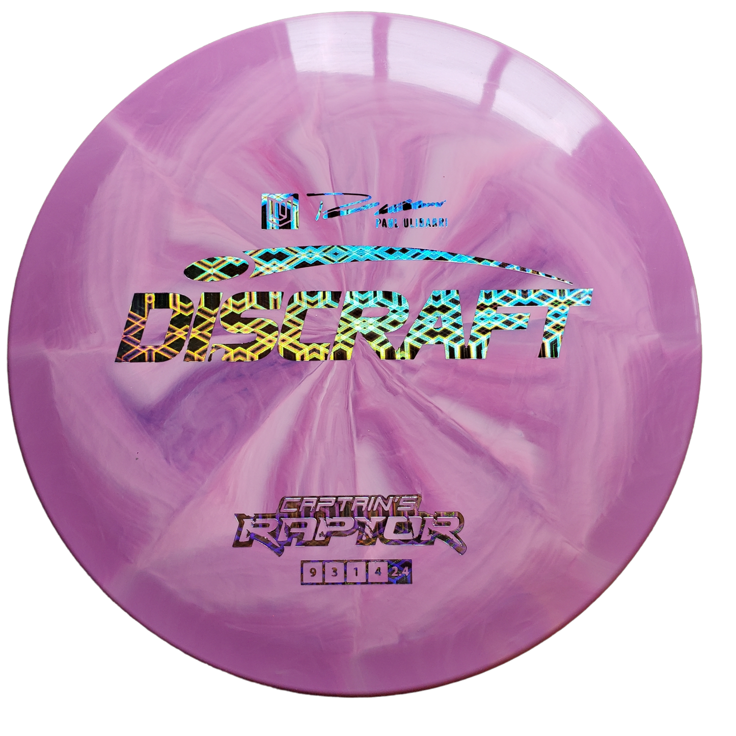 Discraft Paul Ulibarri ESP Swirly Captain's Raptor