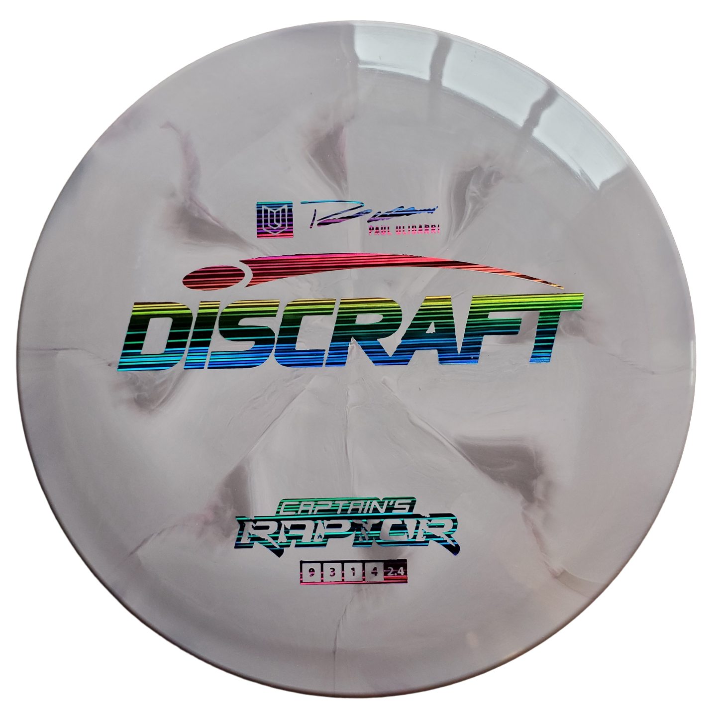 Discraft Paul Ulibarri ESP Swirly Captain's Raptor