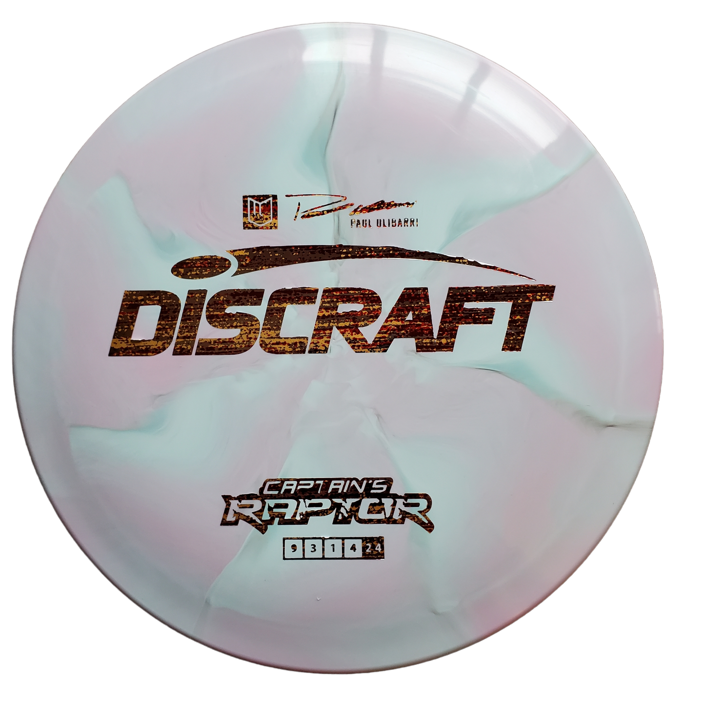 Discraft Paul Ulibarri ESP Swirly Captain's Raptor