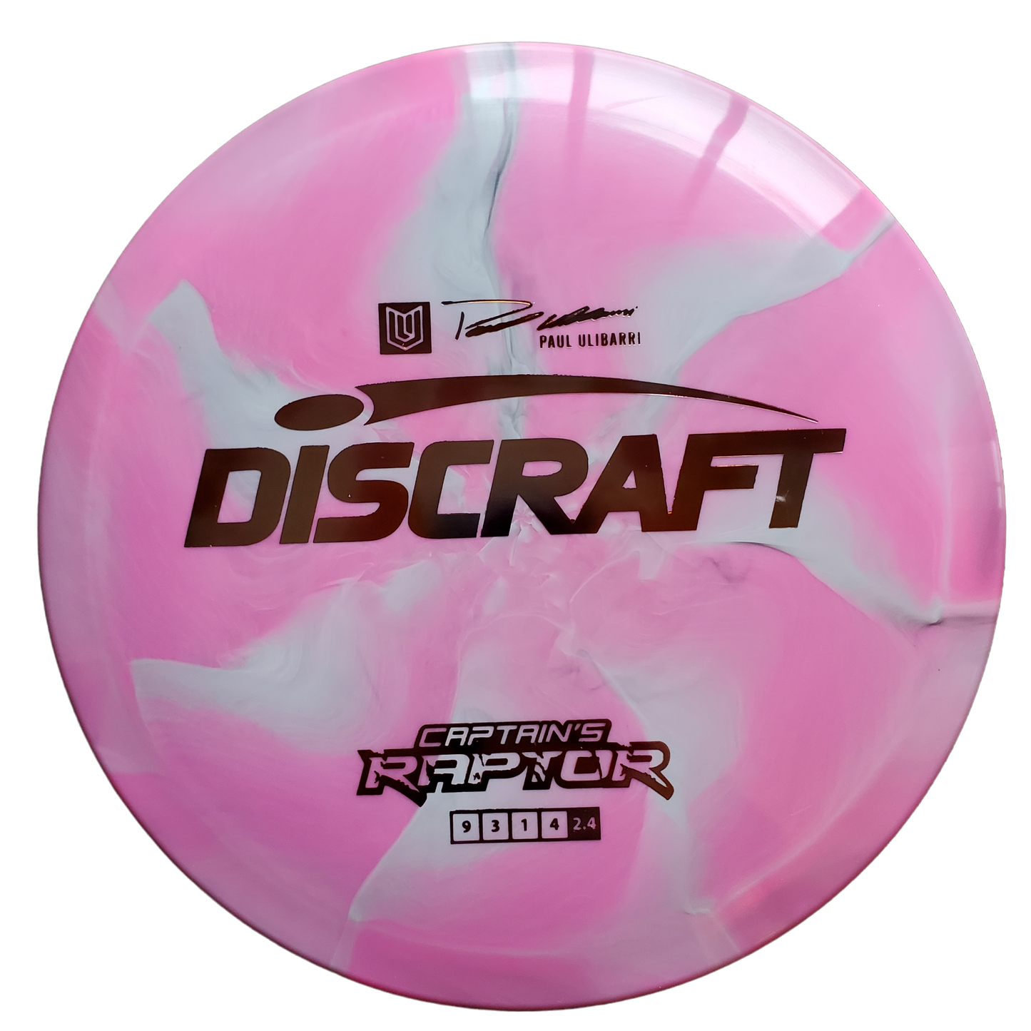 Discraft Paul Ulibarri ESP Swirly Captain's Raptor