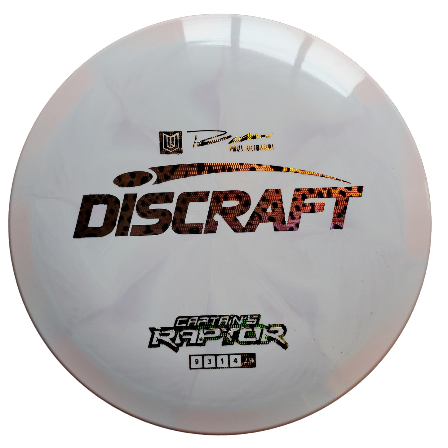 Discraft Paul Ulibarri ESP Swirly Captain's Raptor