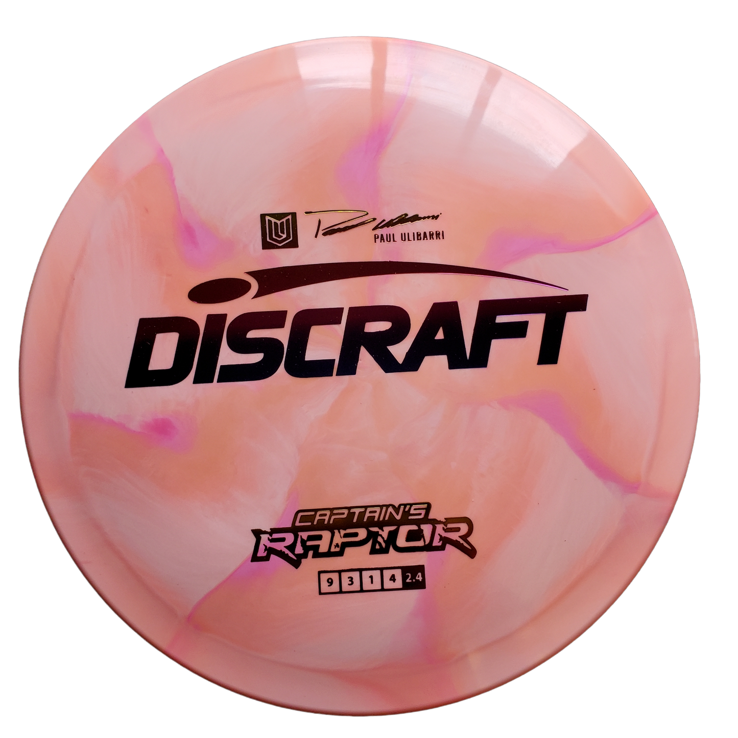 Discraft Paul Ulibarri ESP Swirly Captain's Raptor