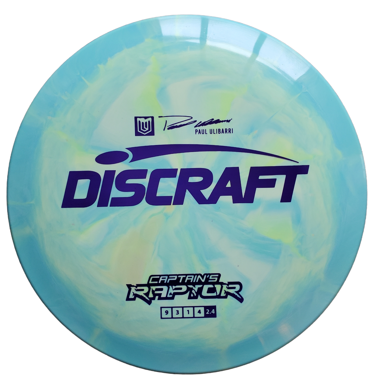 Discraft Paul Ulibarri ESP Swirly Captain's Raptor