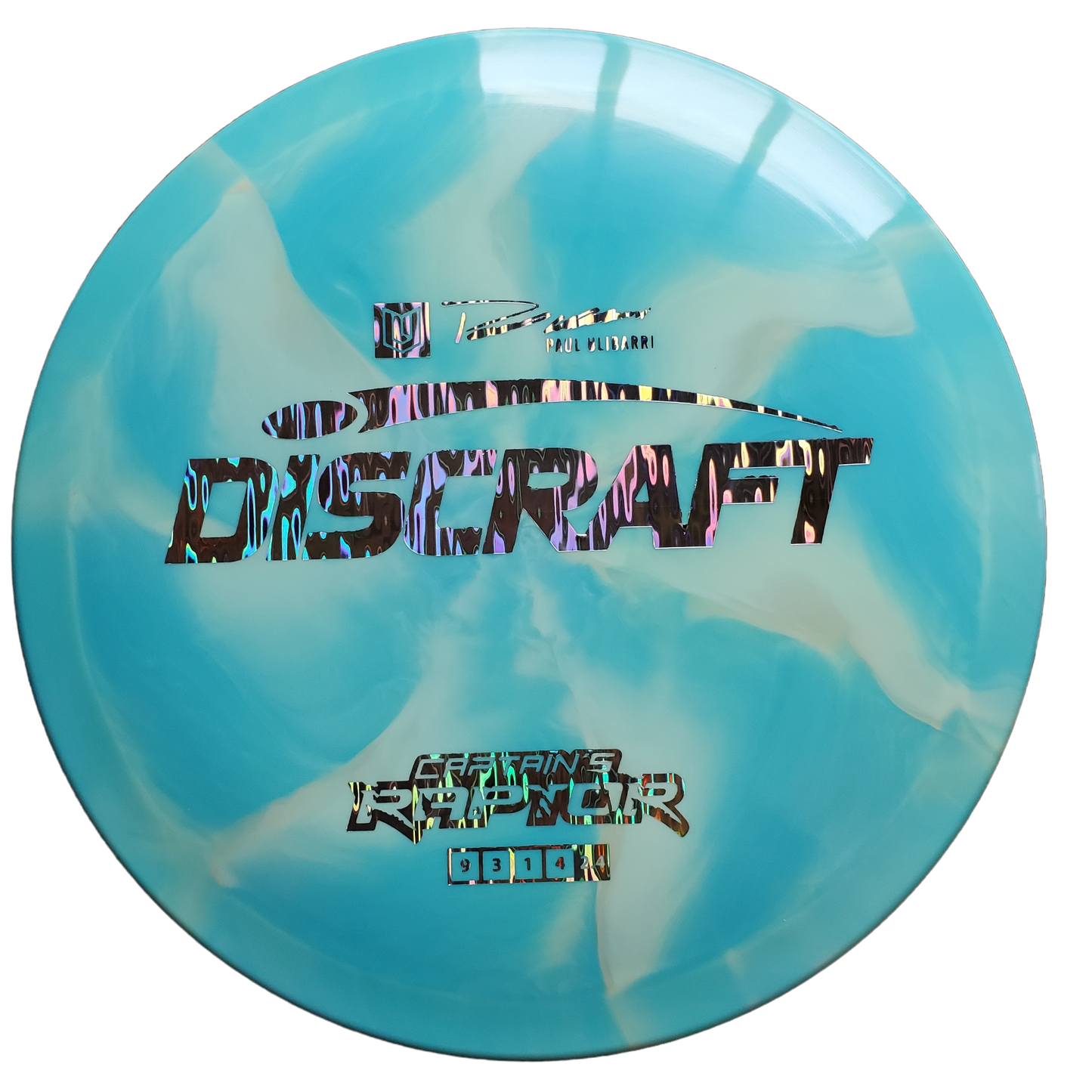 Discraft Paul Ulibarri ESP Swirly Captain's Raptor