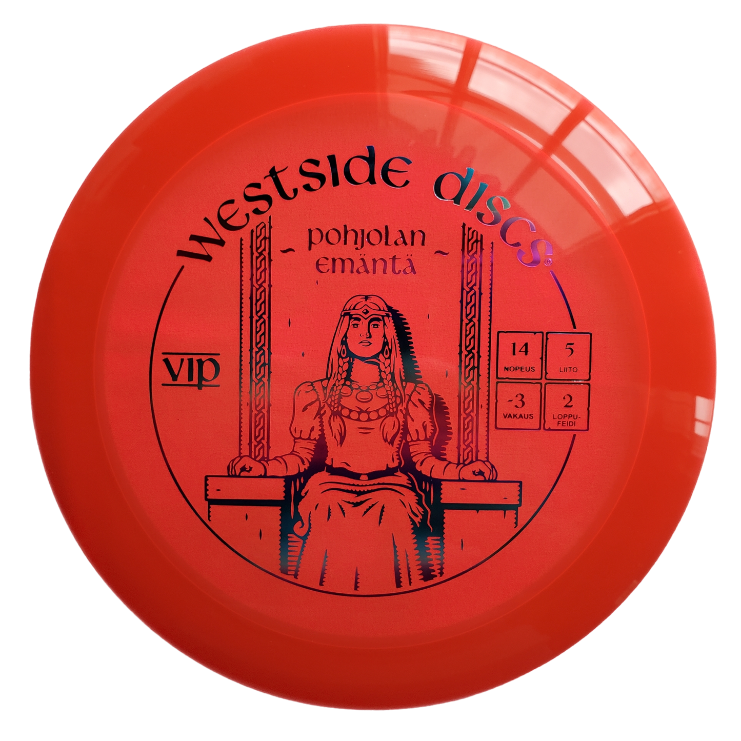 Westside VIP Queen Finnish Stamp