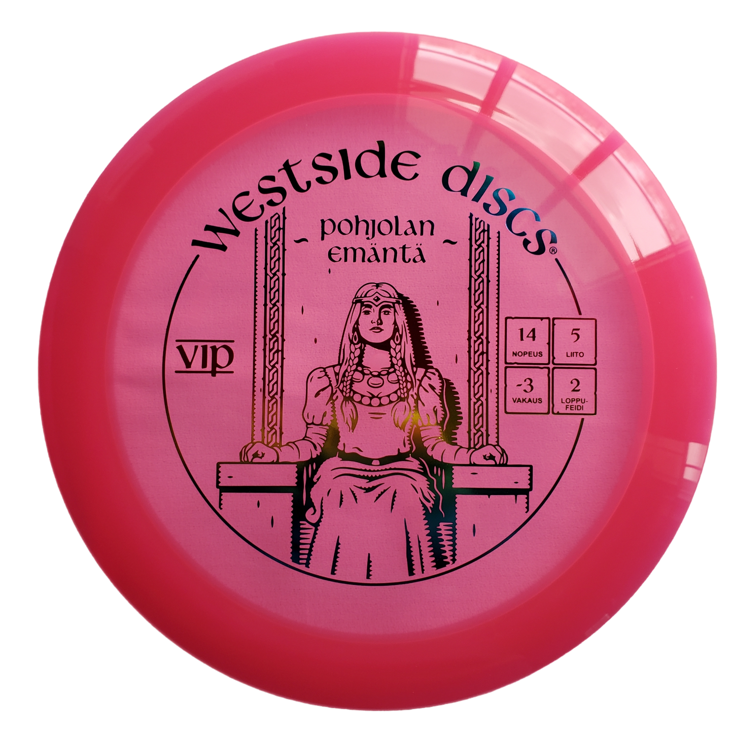 Westside VIP Queen Finnish Stamp