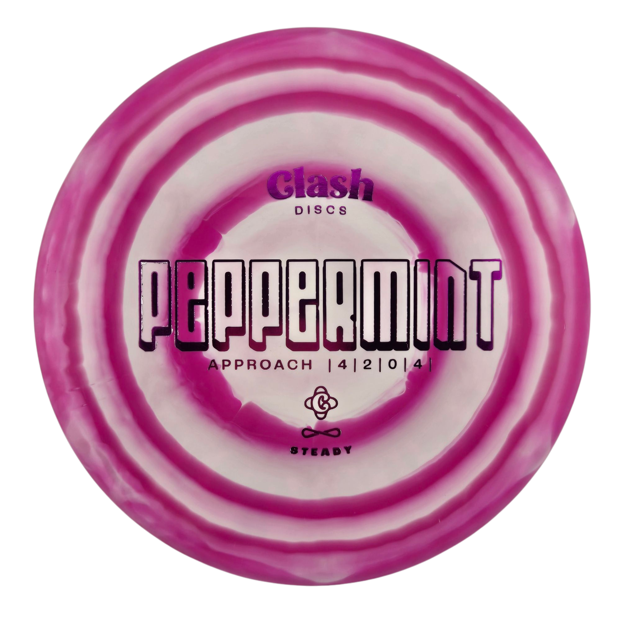 Pure Color Disc Clash Discs Steady Ring Peppermint – Pure Flight Disc Golf