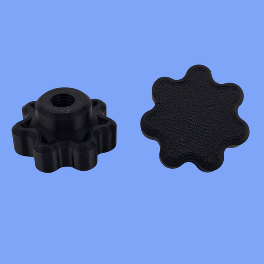 3D Printed Wheel Knob - Zuca Cart