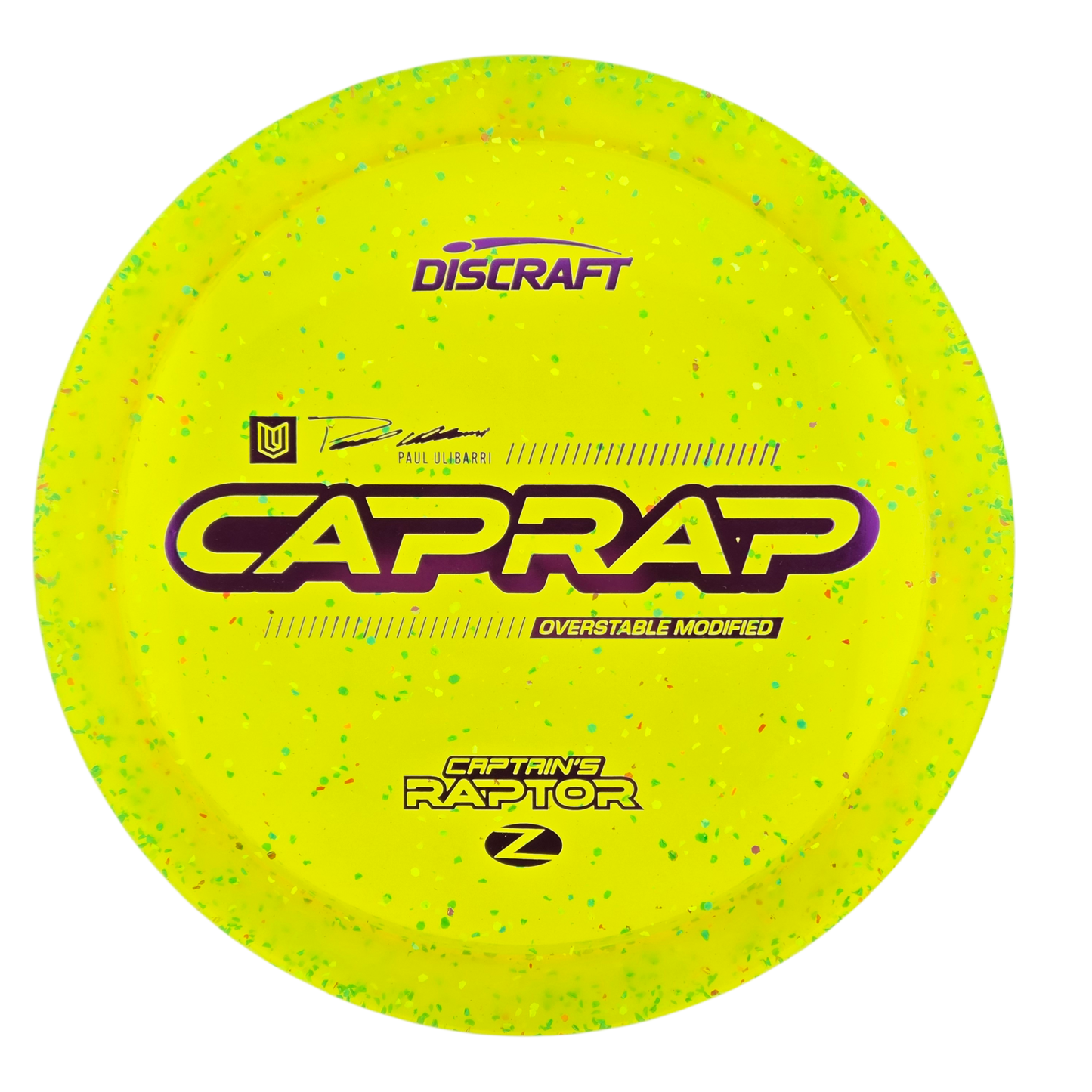 2026 Paul Ulibarri Z Confetti Captain’s Raptor