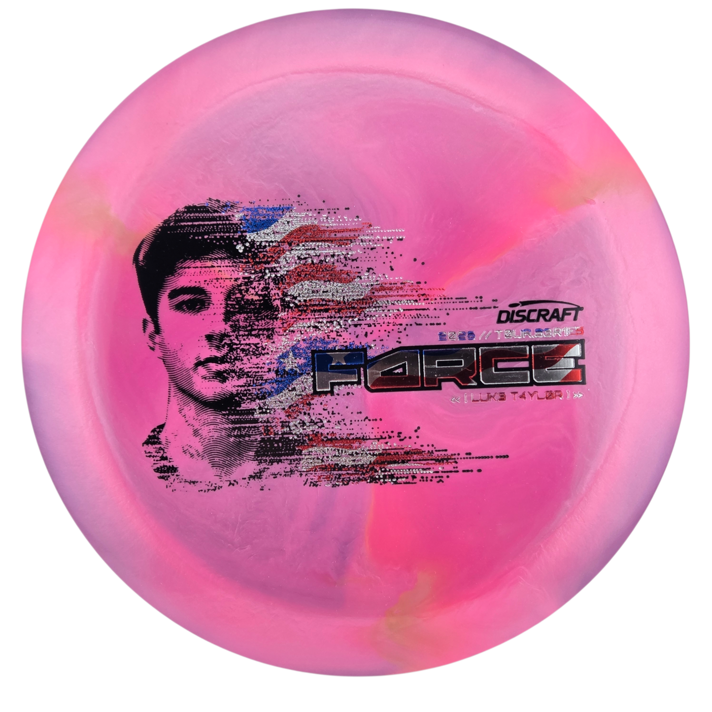 Discraft 2026 Luke Taylor Tour Series Force
