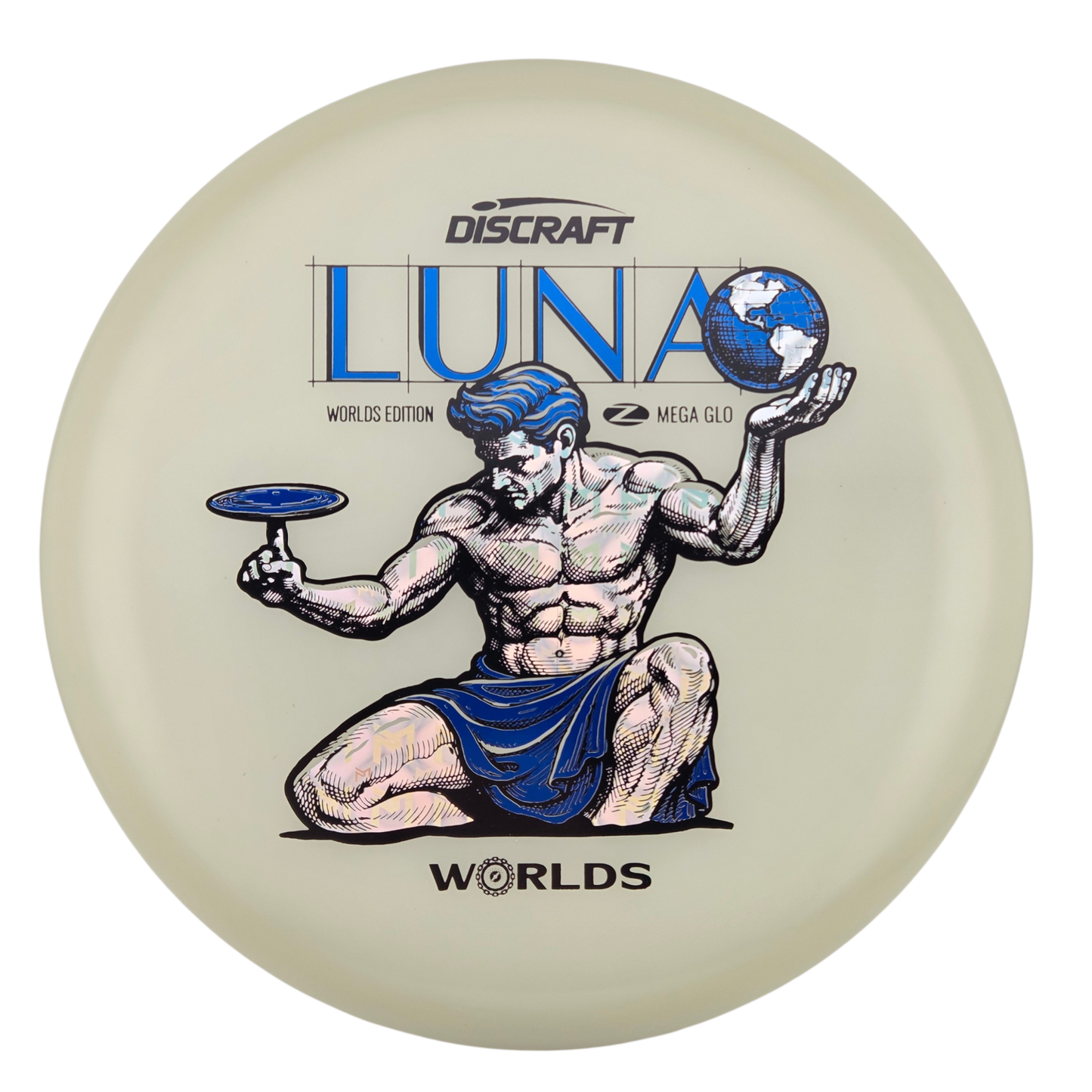 Discraft "Spirit of Detroit" Mega Glo Luna - Worlds 2026