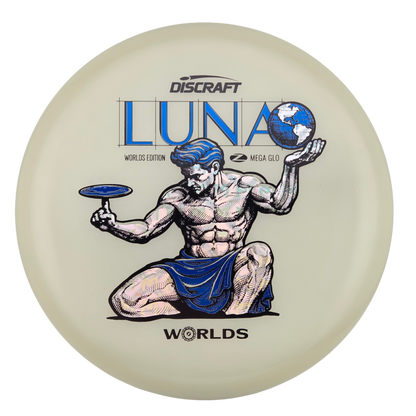 Discraft "Spirit of Detroit" Mega Glo Luna - Worlds 2026