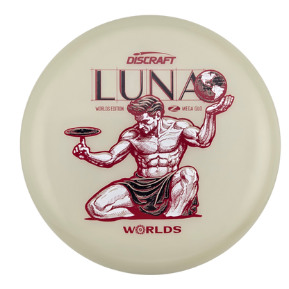 Discraft "Spirit of Detroit" Mega Glo Luna - Worlds 2026