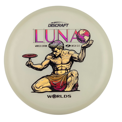 Discraft "Spirit of Detroit" Mega Glo Luna - Worlds 2026