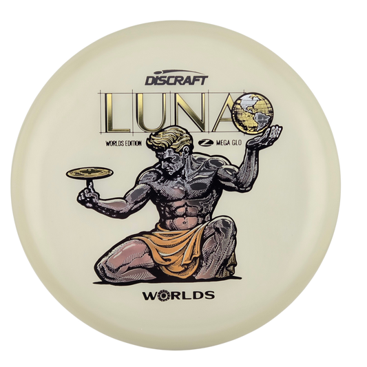 Discraft "Spirit of Detroit" Mega Glo Luna - Worlds 2026