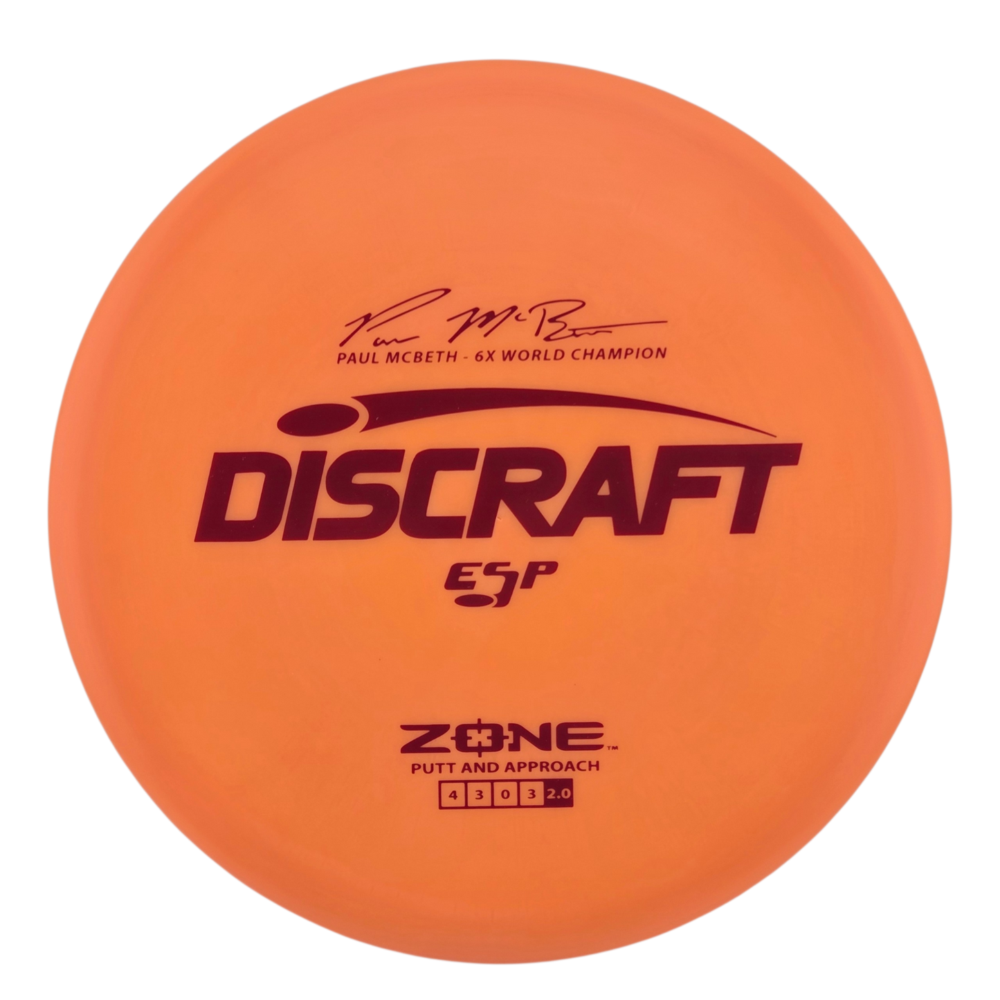 Discraft Paul McBeth 6x World Champion ESP Zone