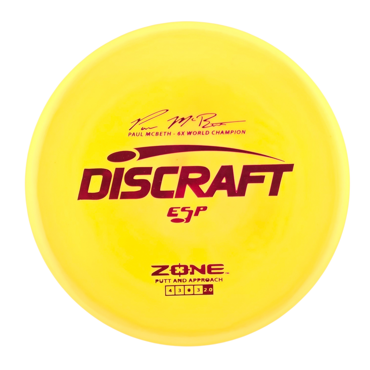 Discraft Paul McBeth 6x World Champion ESP Zone