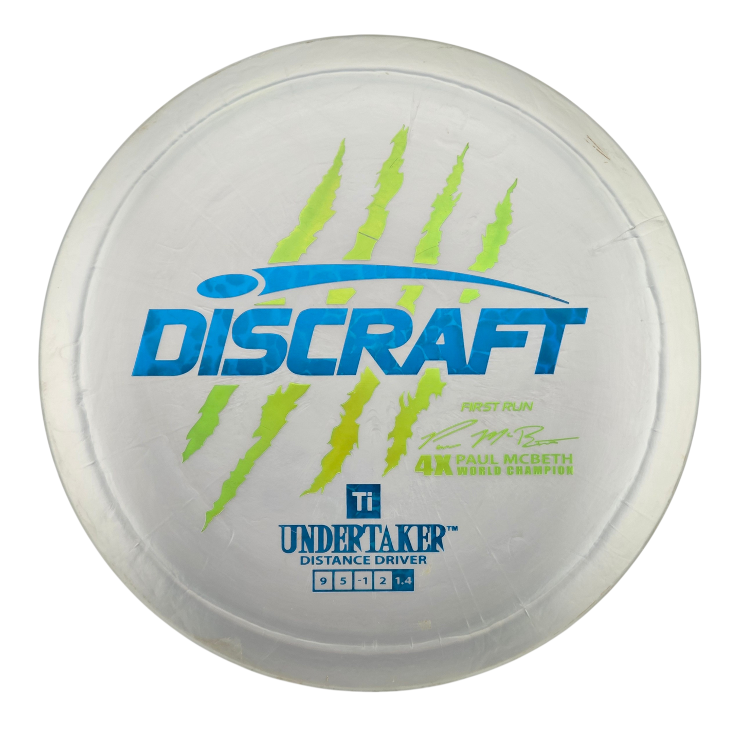 Paul McBeth 4X Undertaker - Used - Inked - 8/10