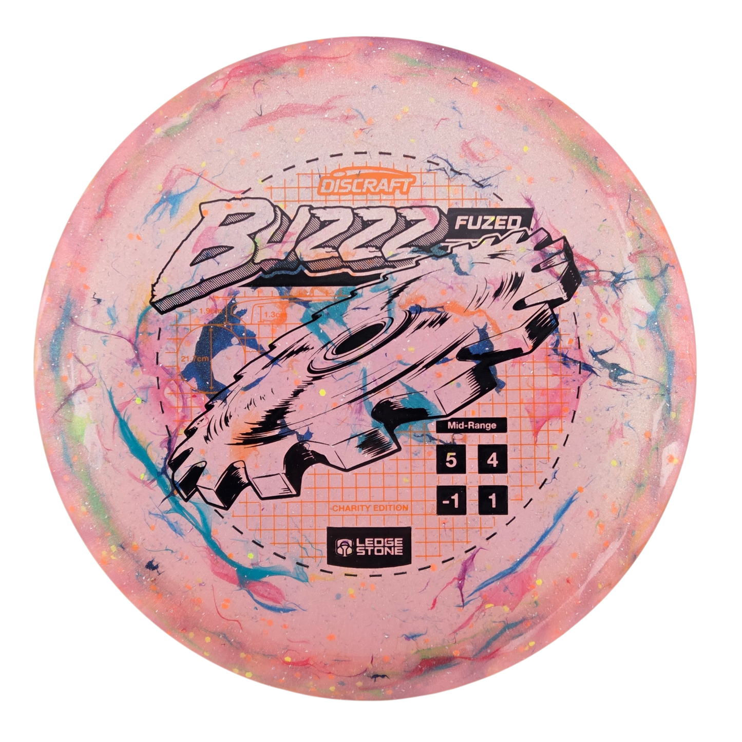 Discraft Charity FuZed Buzzz with Solid ESP Rim - Ledgestone 2026