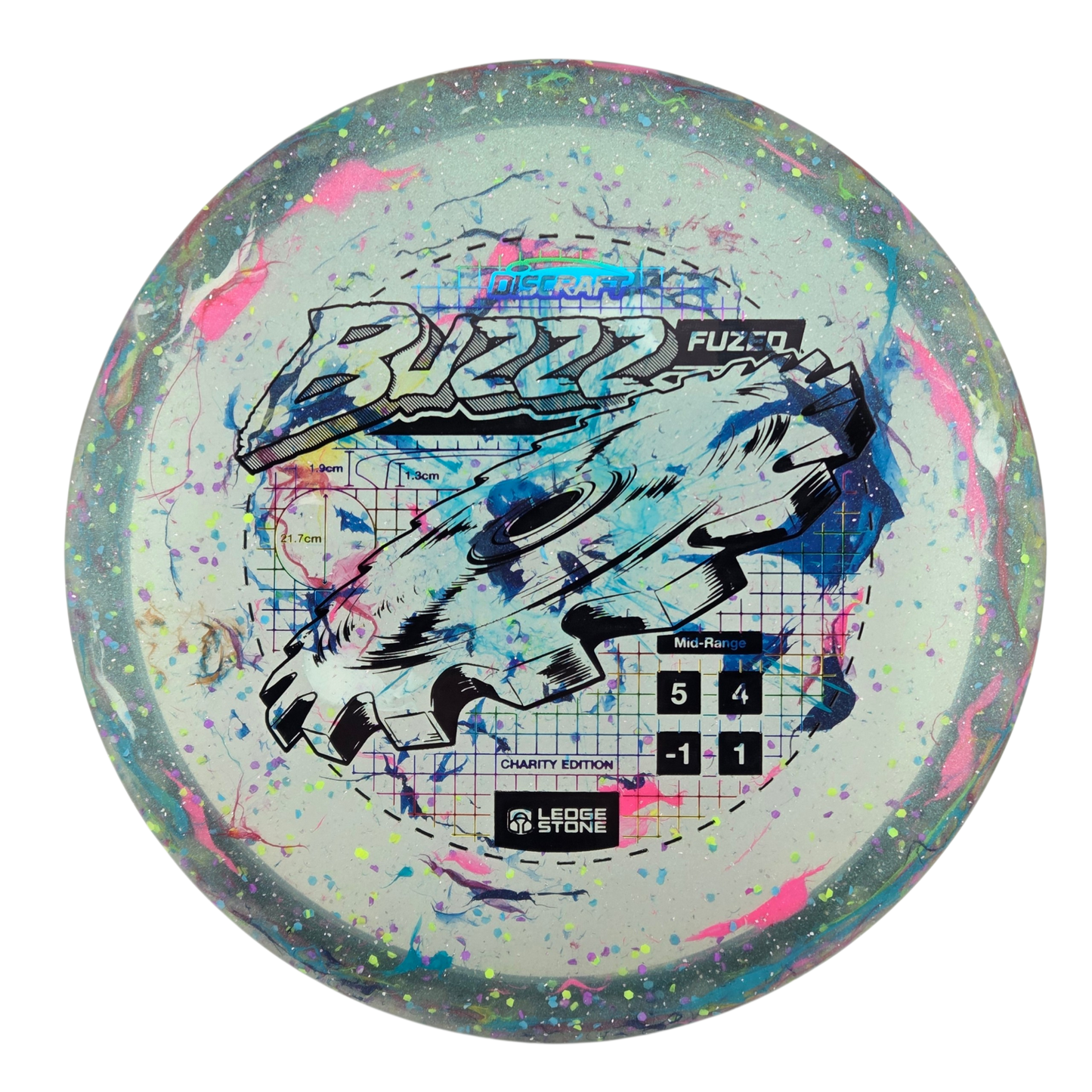 Discraft Charity FuZed Buzzz with Solid ESP Rim - Ledgestone 2026