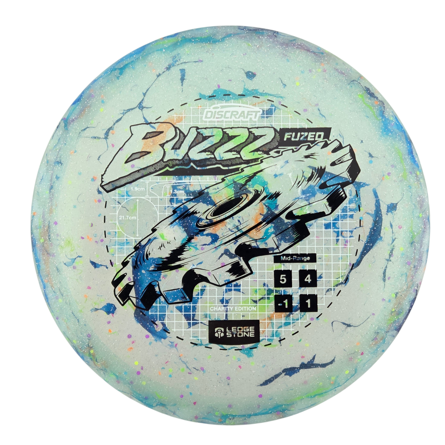 Discraft Charity FuZed Buzzz with Solid ESP Rim - Ledgestone 2026