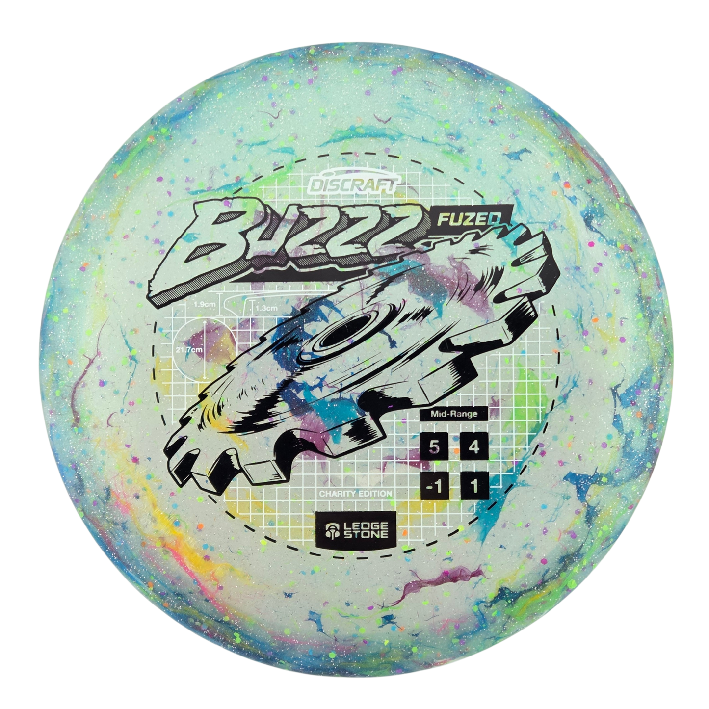 Discraft Charity FuZed Buzzz with Solid ESP Rim - Ledgestone 2026