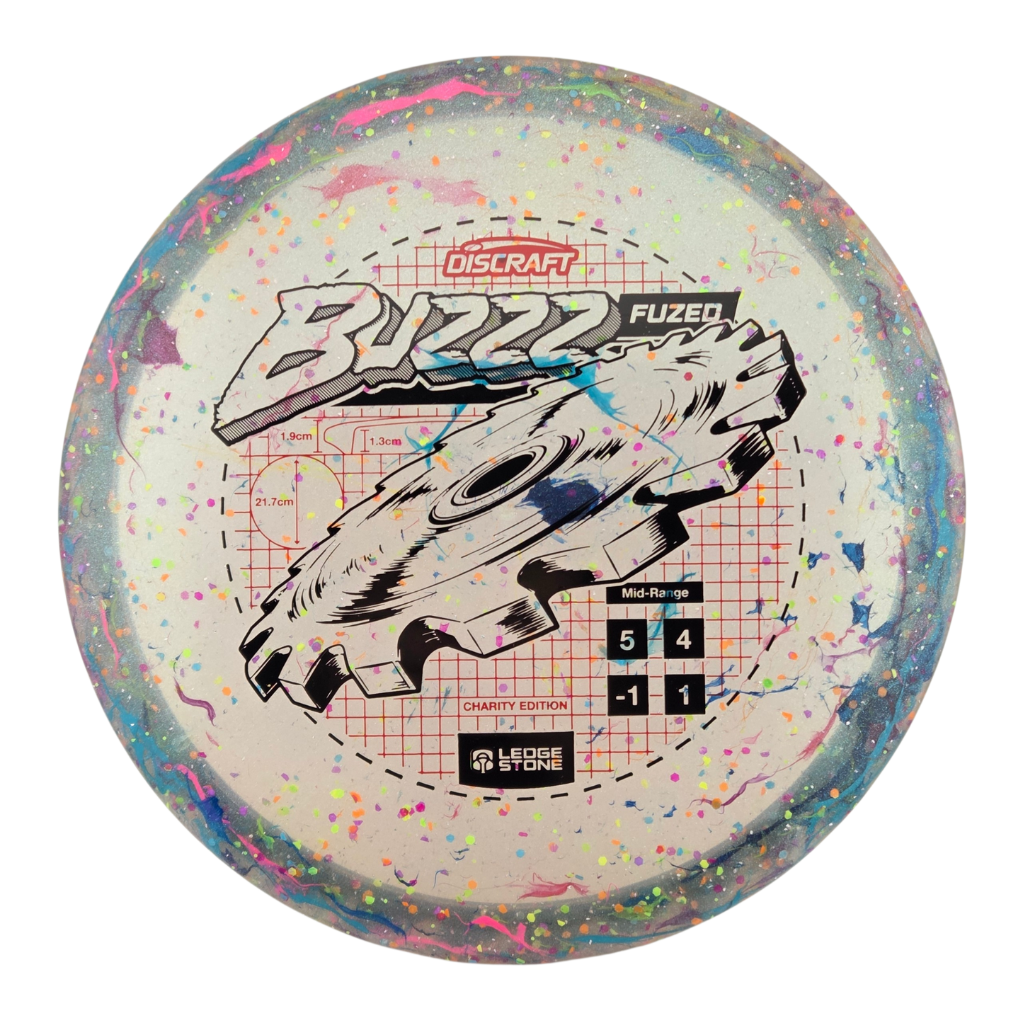Discraft Charity FuZed Buzzz with Solid ESP Rim - Ledgestone 2026