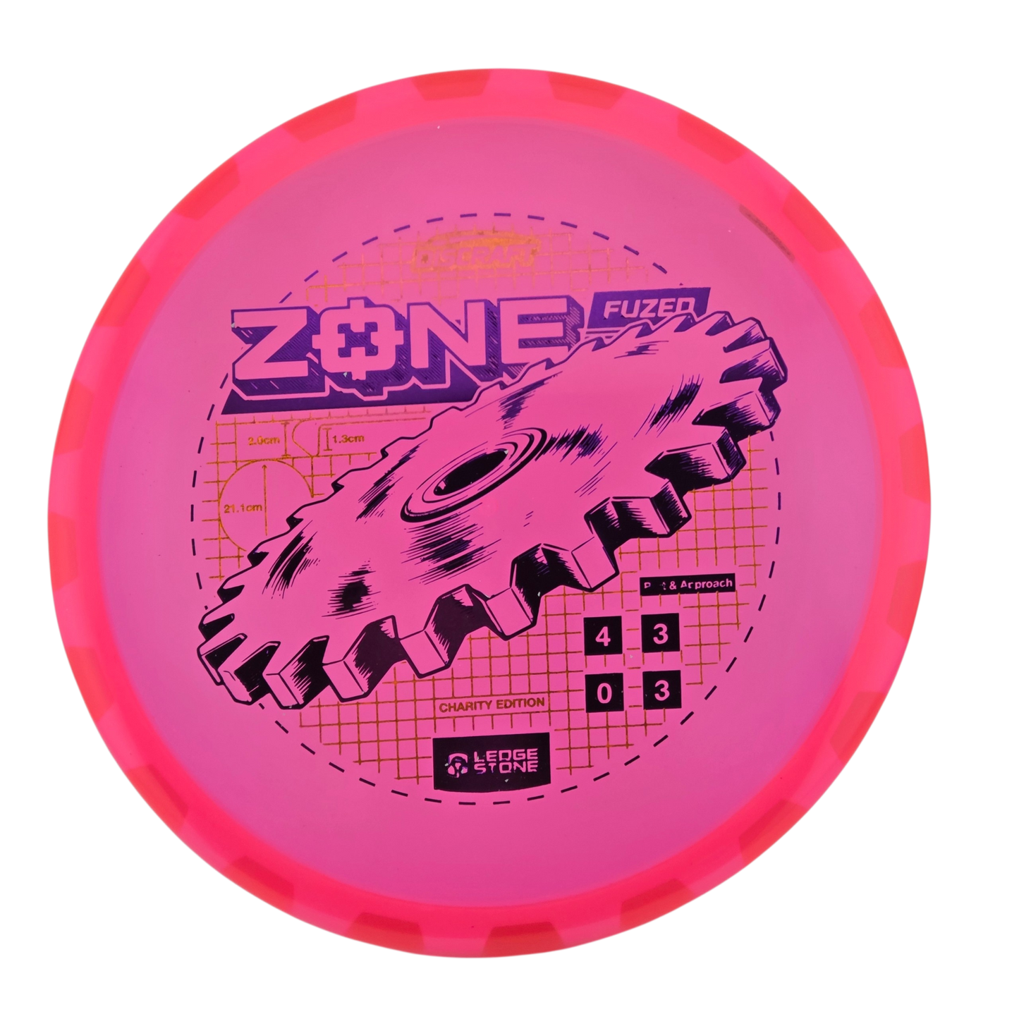 Charity CryZtal Flx FuZed Zone w/ CryZtal Flx Rim - Ledgestone 2026