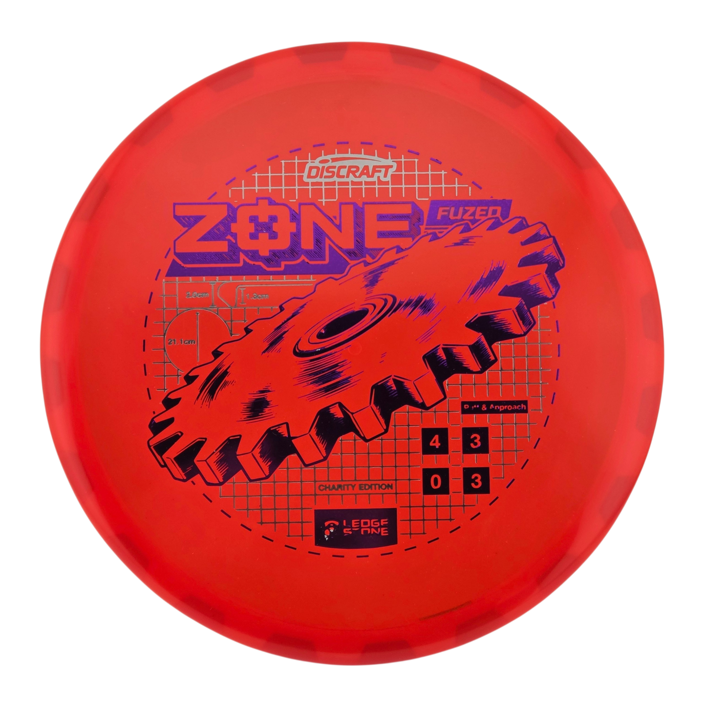 Charity CryZtal Flx FuZed Zone w/ CryZtal Flx Rim - Ledgestone 2026