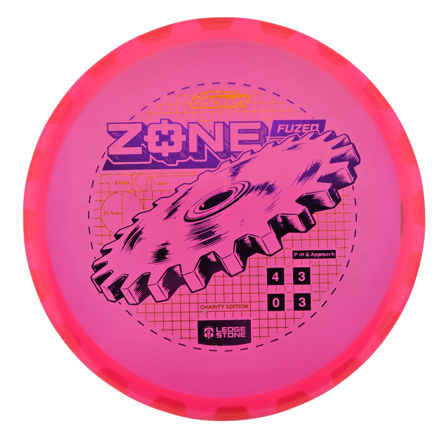 Charity CryZtal Flx FuZed Zone w/ CryZtal Flx Rim - Ledgestone 2026