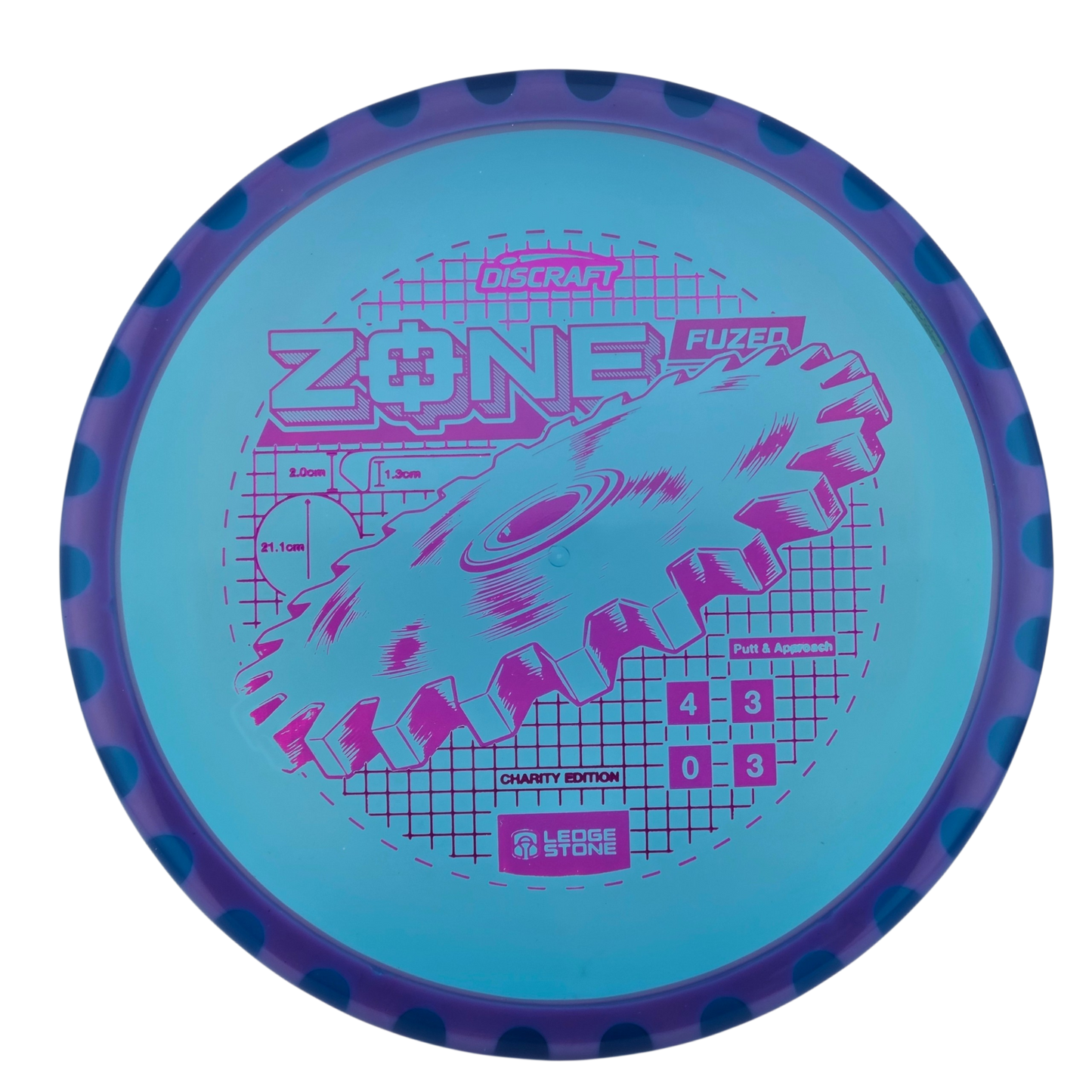 Charity CryZtal Flx FuZed Zone w/ CryZtal Flx Rim - Ledgestone 2026