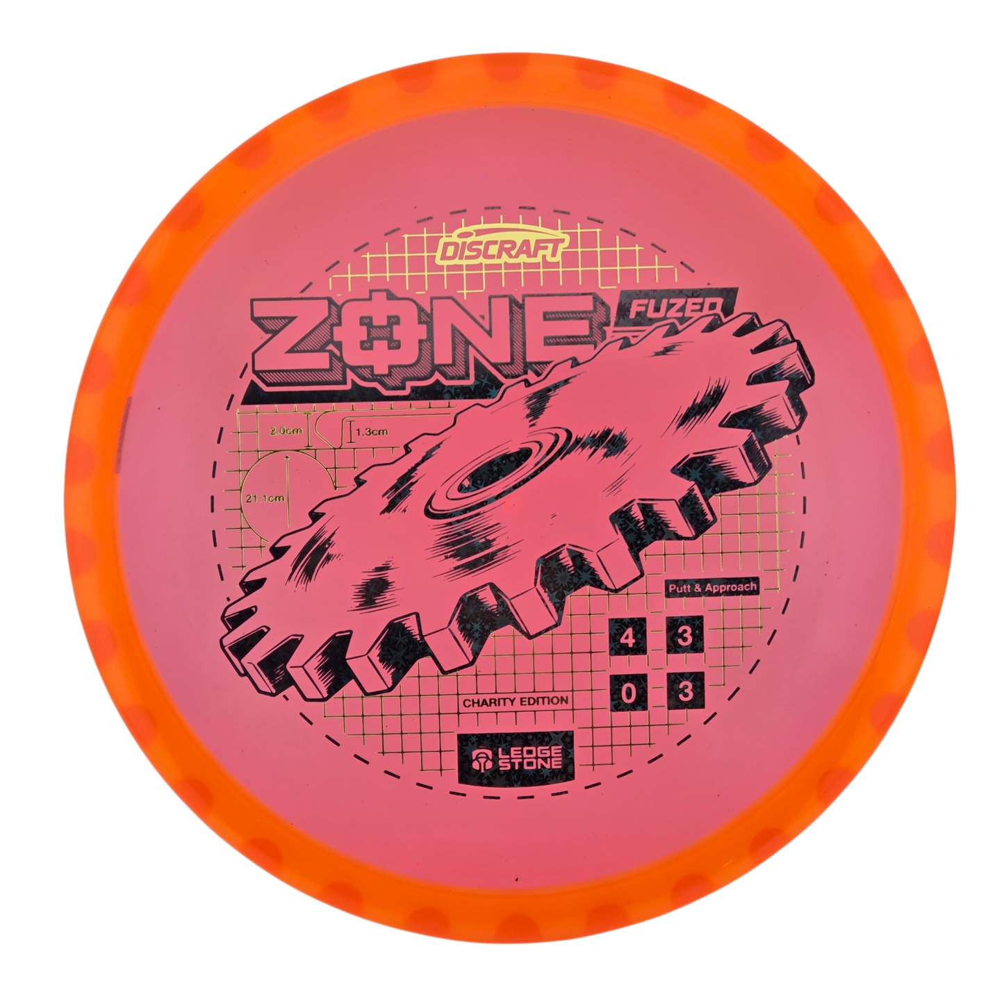 Charity CryZtal Flx FuZed Zone w/ CryZtal Flx Rim - Ledgestone 2026
