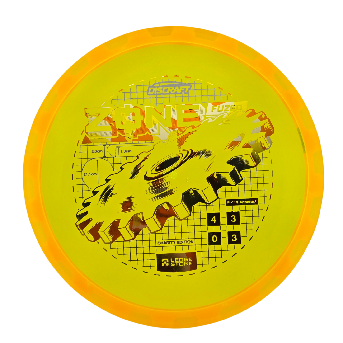 Charity CryZtal Flx FuZed Zone w/ CryZtal Flx Rim - Ledgestone 2026