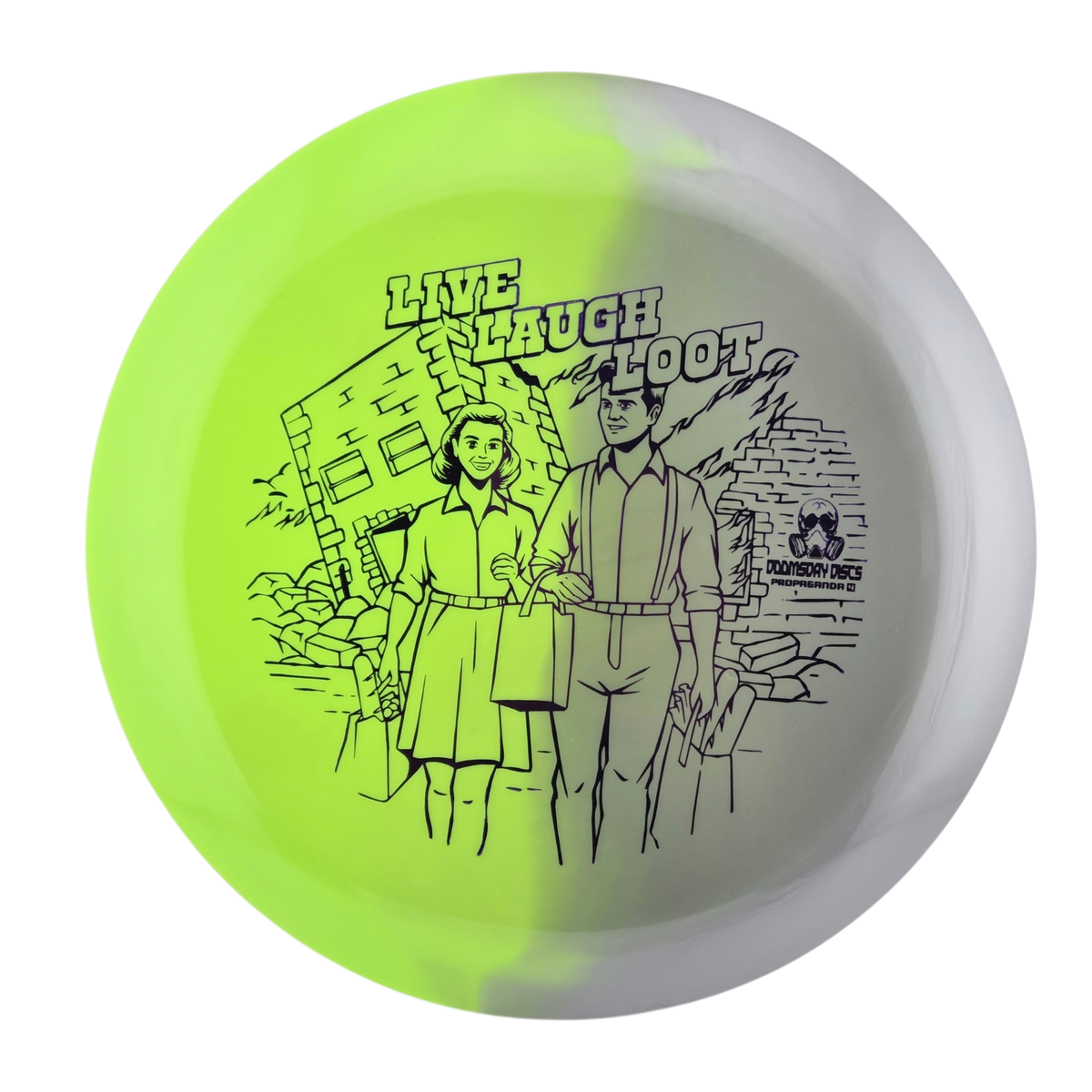 Doomsday Discs Retina Propaganda (Retailer Exclusive Stamp)