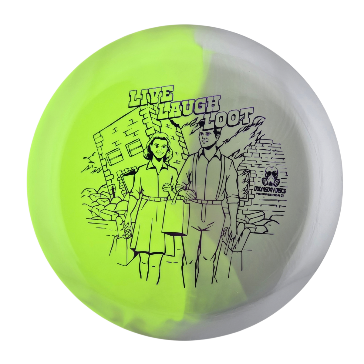 Doomsday Discs Retina Propaganda (Retailer Exclusive Stamp)